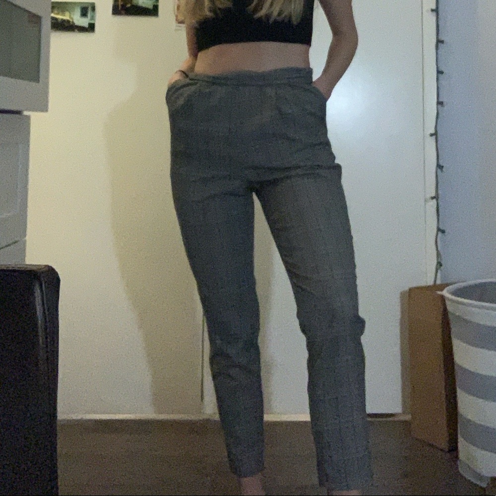 Forever 21 plaid dress pants
